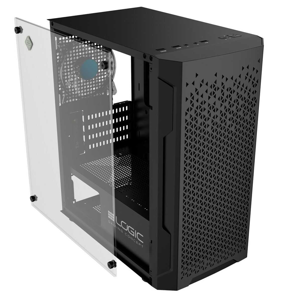 Блок полубашня ATX Galileo Logic AM-ARAMIS-10-0000000-0002       Чёрный-6