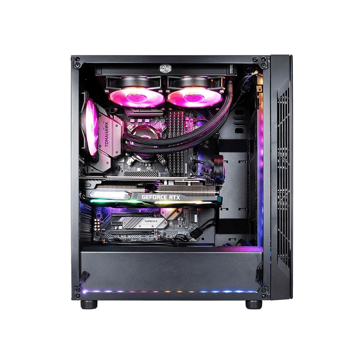 Блок полубашня ATX Galileo MSI MAG VAMPIRIC 010M Чёрный-7