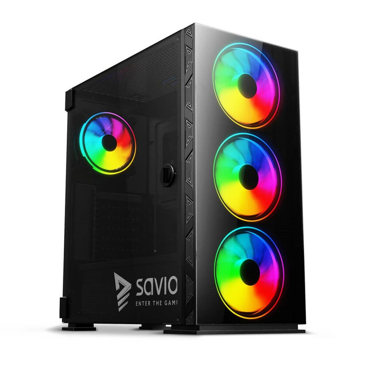 Блок полубашня ATX Galileo Savio SAVGC-PRIMEX1 Чёрный-3