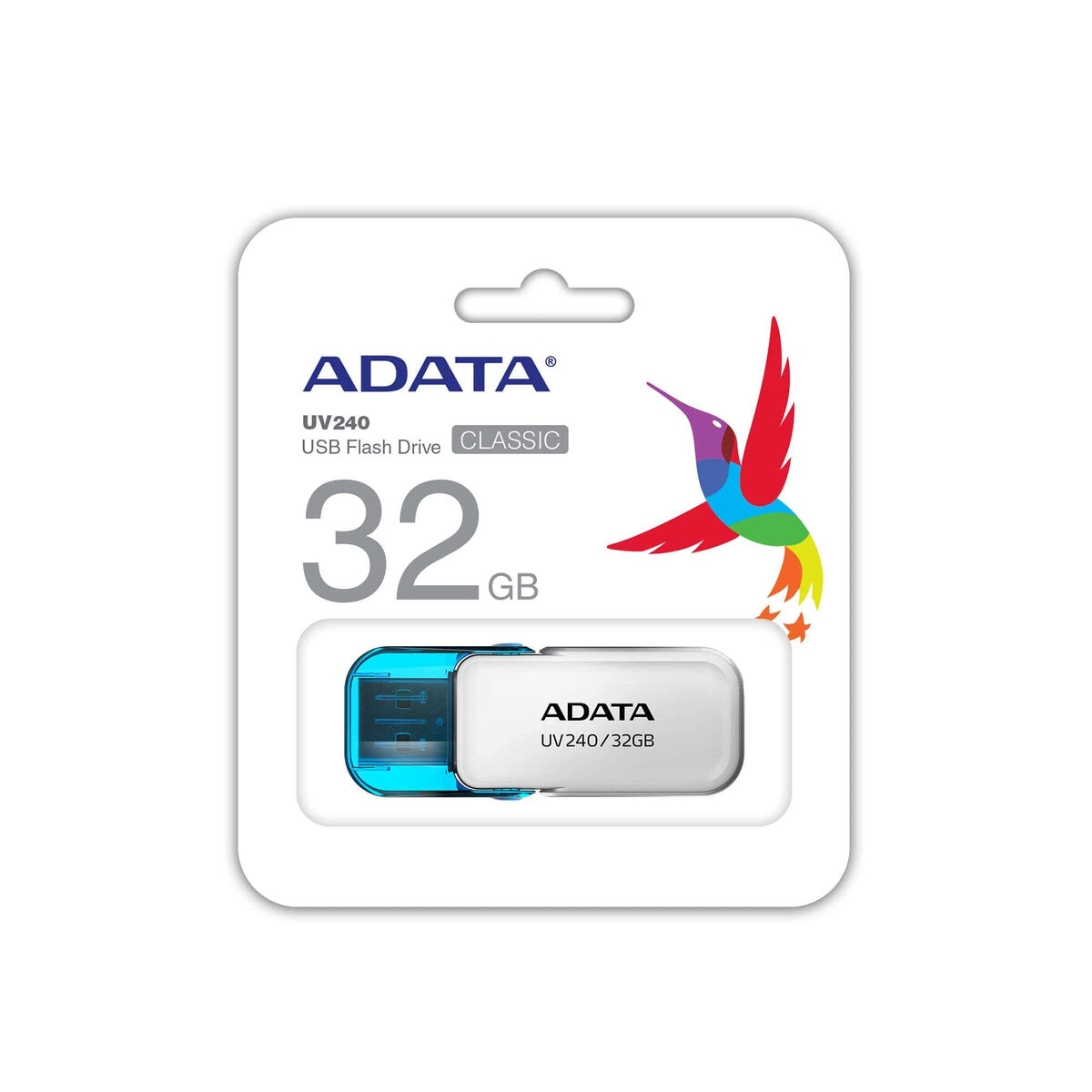 USВ-флешь память Adata UV240 Белый 32 GB-3