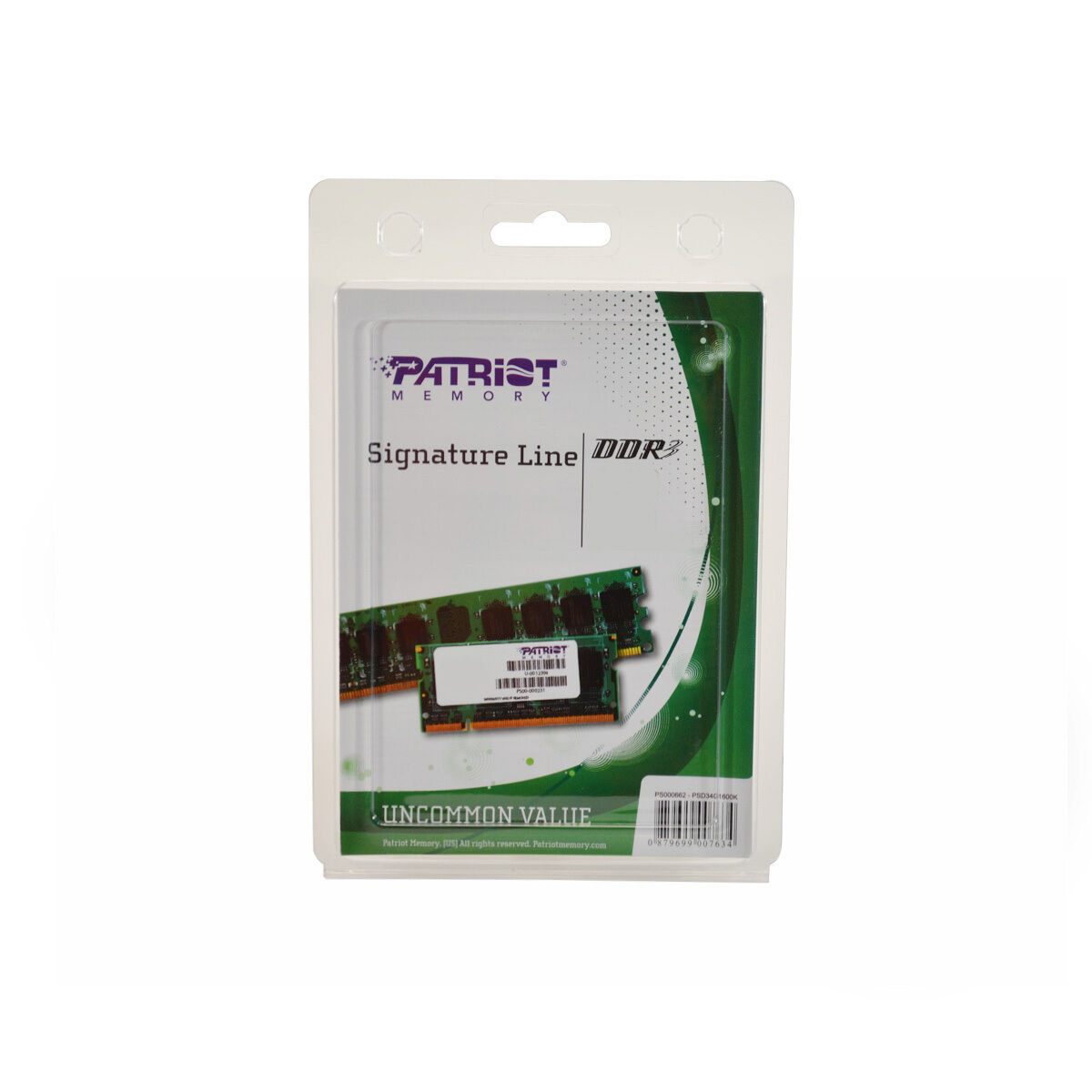Память RAM Patriot Memory PAMPATSOO0012 DDR3 4 Гб CL11-3