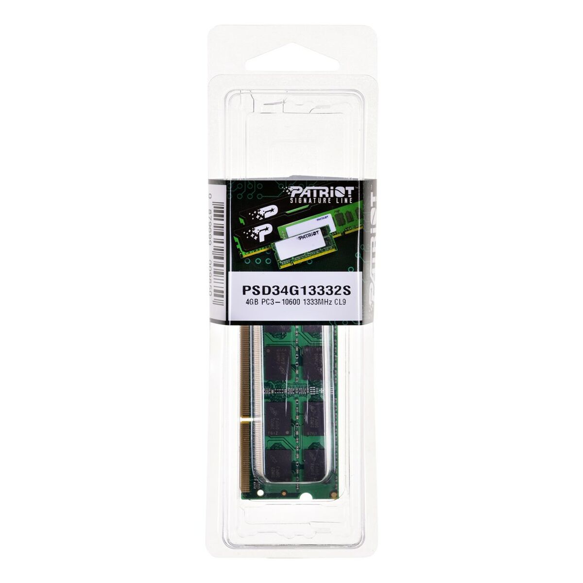 RAM Patriot Memory 4GB DDR 3 SODIMM DDR 3 4 GB内存CL9