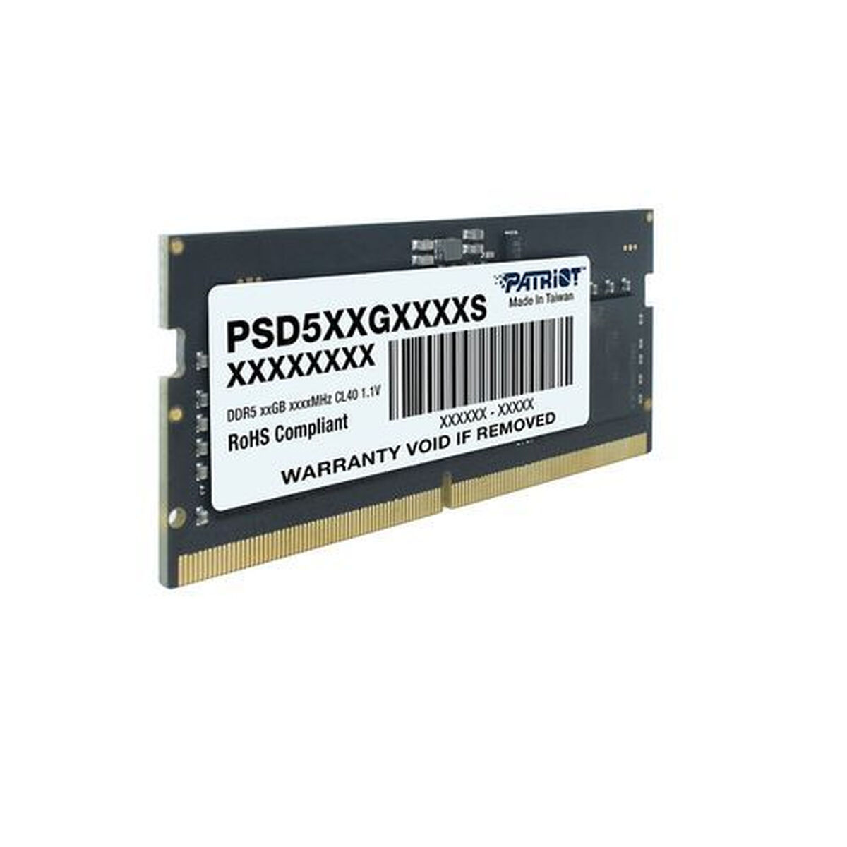 Память RAM Patriot Memory PSD516G560081S DDR5 DDR5 SDRAM 16 Гб CL46-2