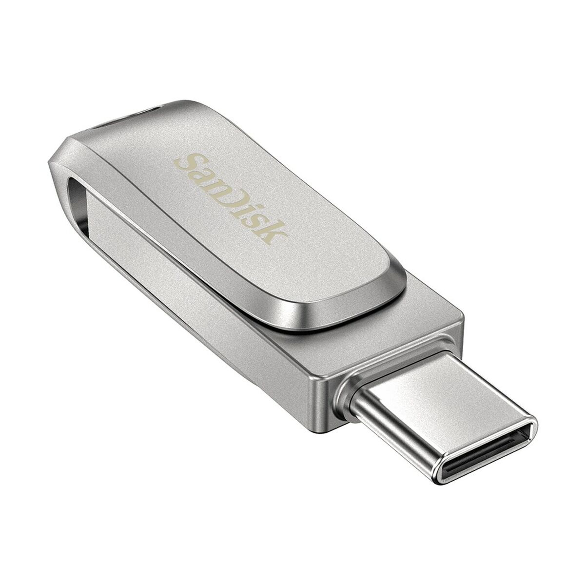 USВ-флешь память SanDisk Ultra Dual Drive Luxe 512 GB Серебристый Сталь 512 GB-4