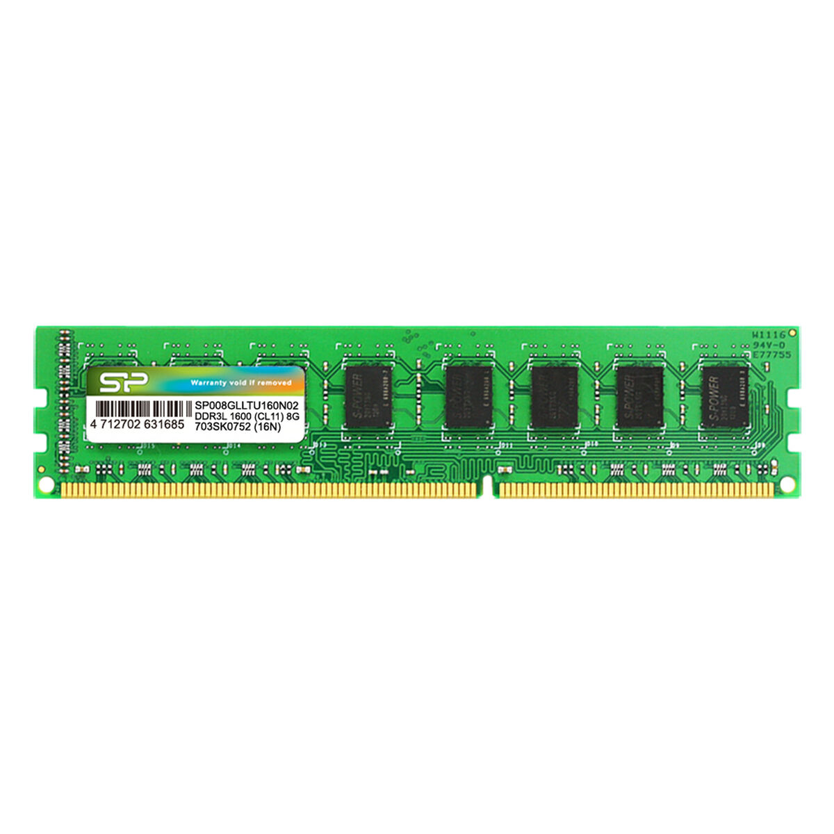 Память RAM Silicon Power SP008GLLTU160N02 DDR3L CL11 8 Гб-2