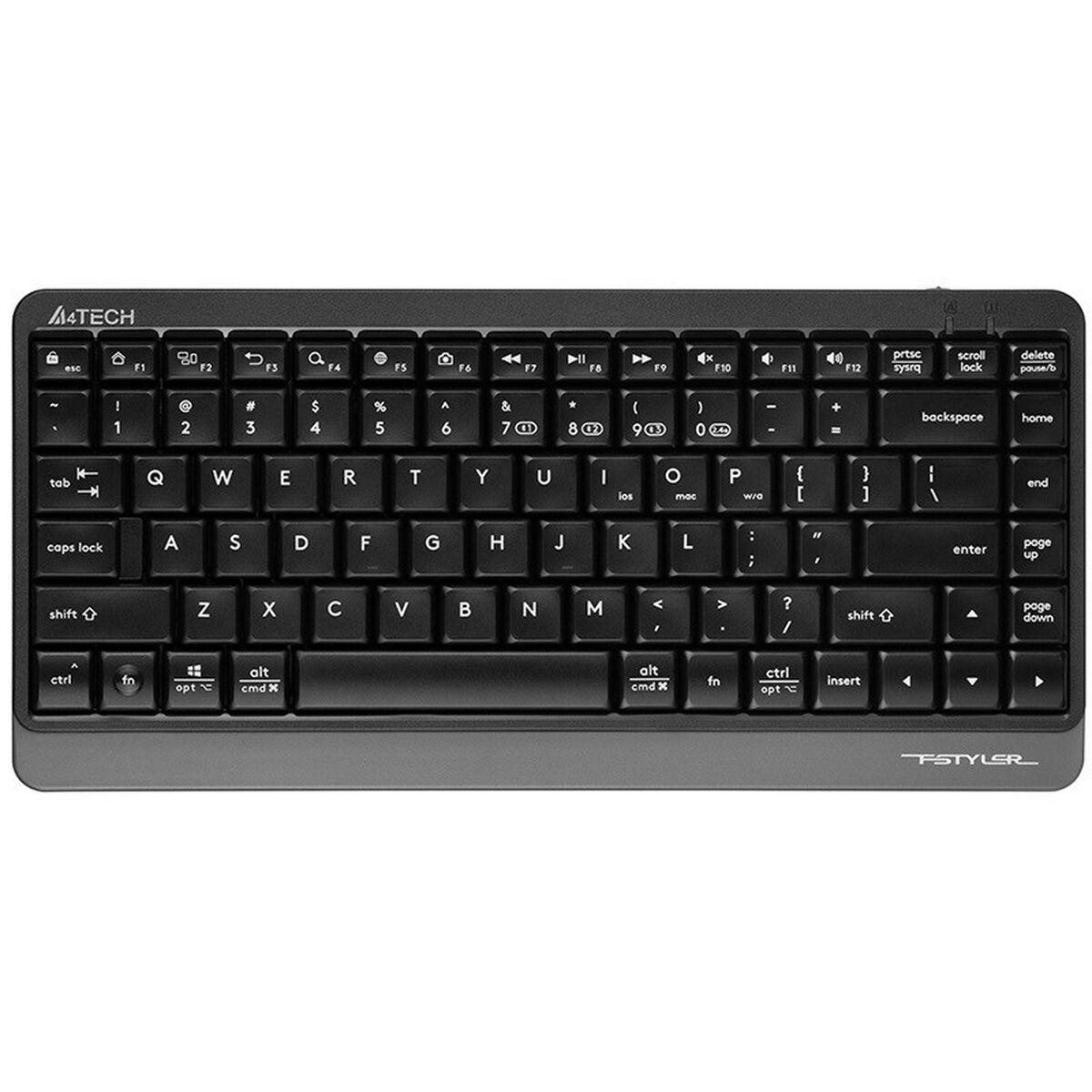Клавиатура A4 Tech A4TKLA47124 Белый Английский-2