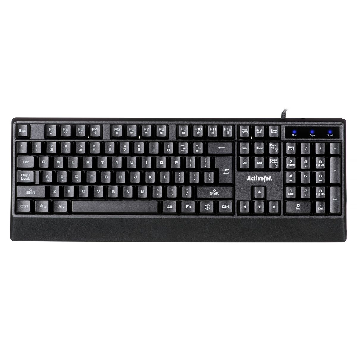 Клавиатура Activejet K-3255 Чёрный Монохромный QWERTY-6