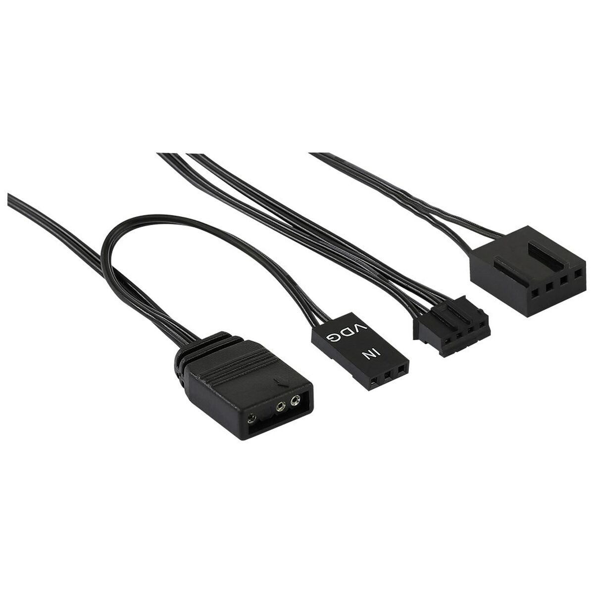 USB-разветвитель Aerocool H66F Чёрный-4