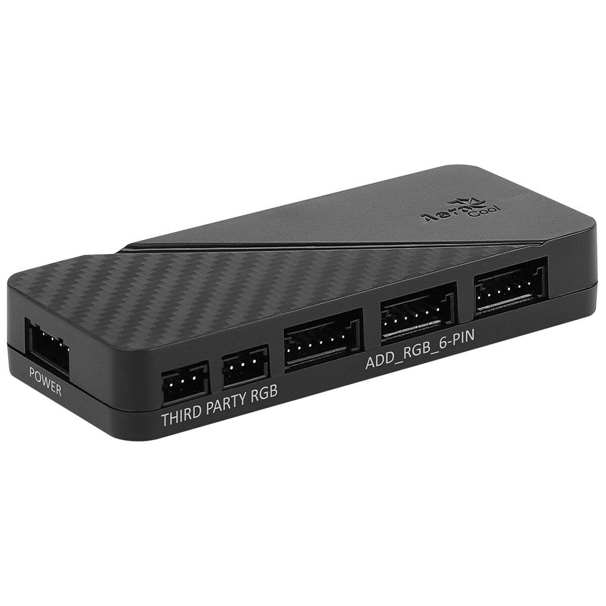 USB-разветвитель Aerocool H66F Чёрный-5