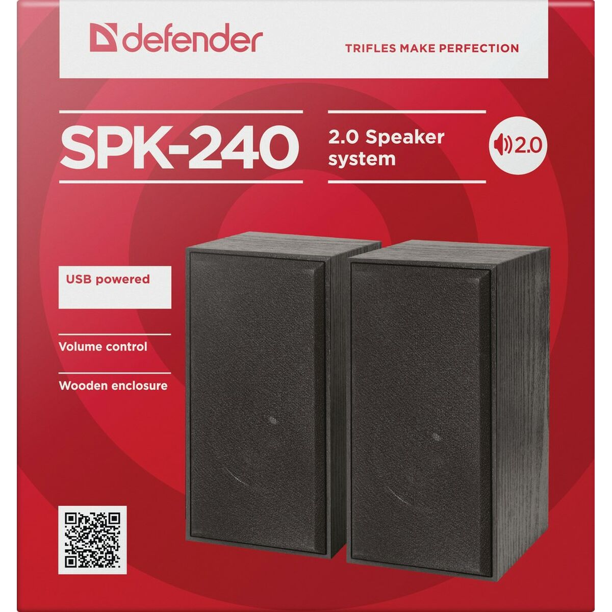 Динамики для ПК Defender SPK-240 Чёрный-2