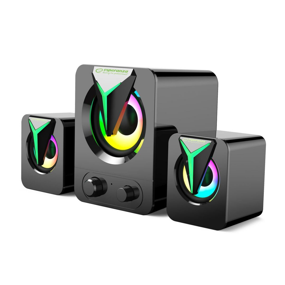 PC Esperanza EGS107 Black 5 W için hoparlörler