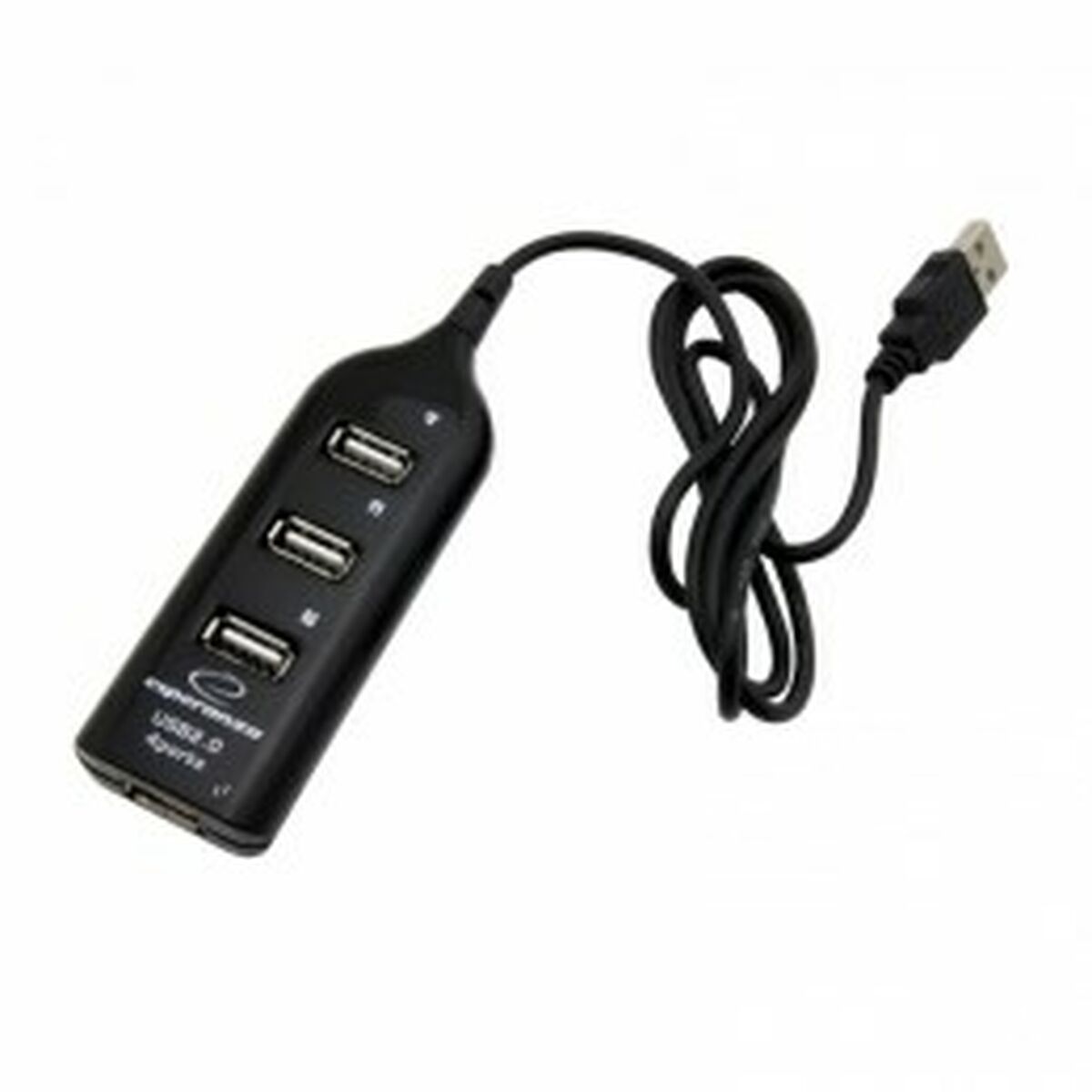 USB-разветвитель Esperanza EA116 Чёрный-2
