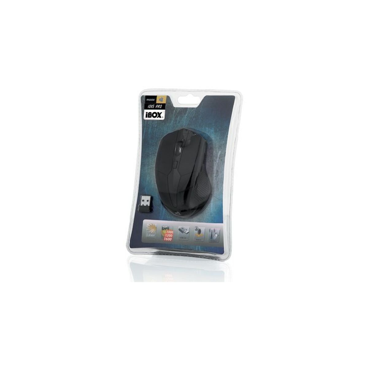 Беспроводная мышь Ibox i005 PRO Чёрный-2