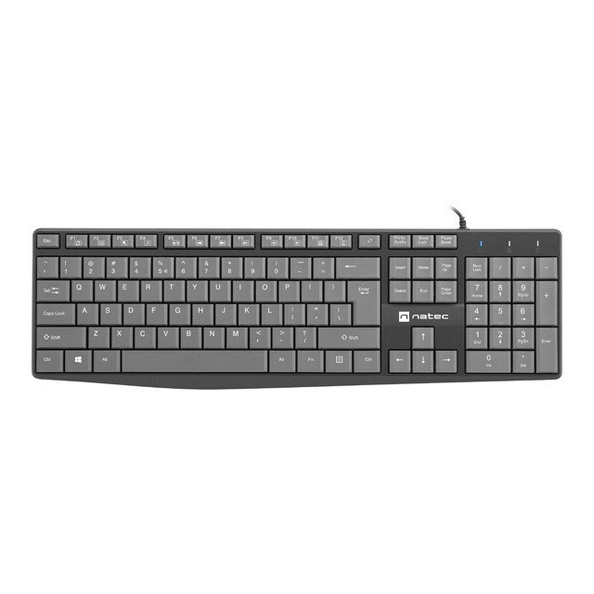 Клавиатура Natec NKL-1507 Чёрный Серый-4