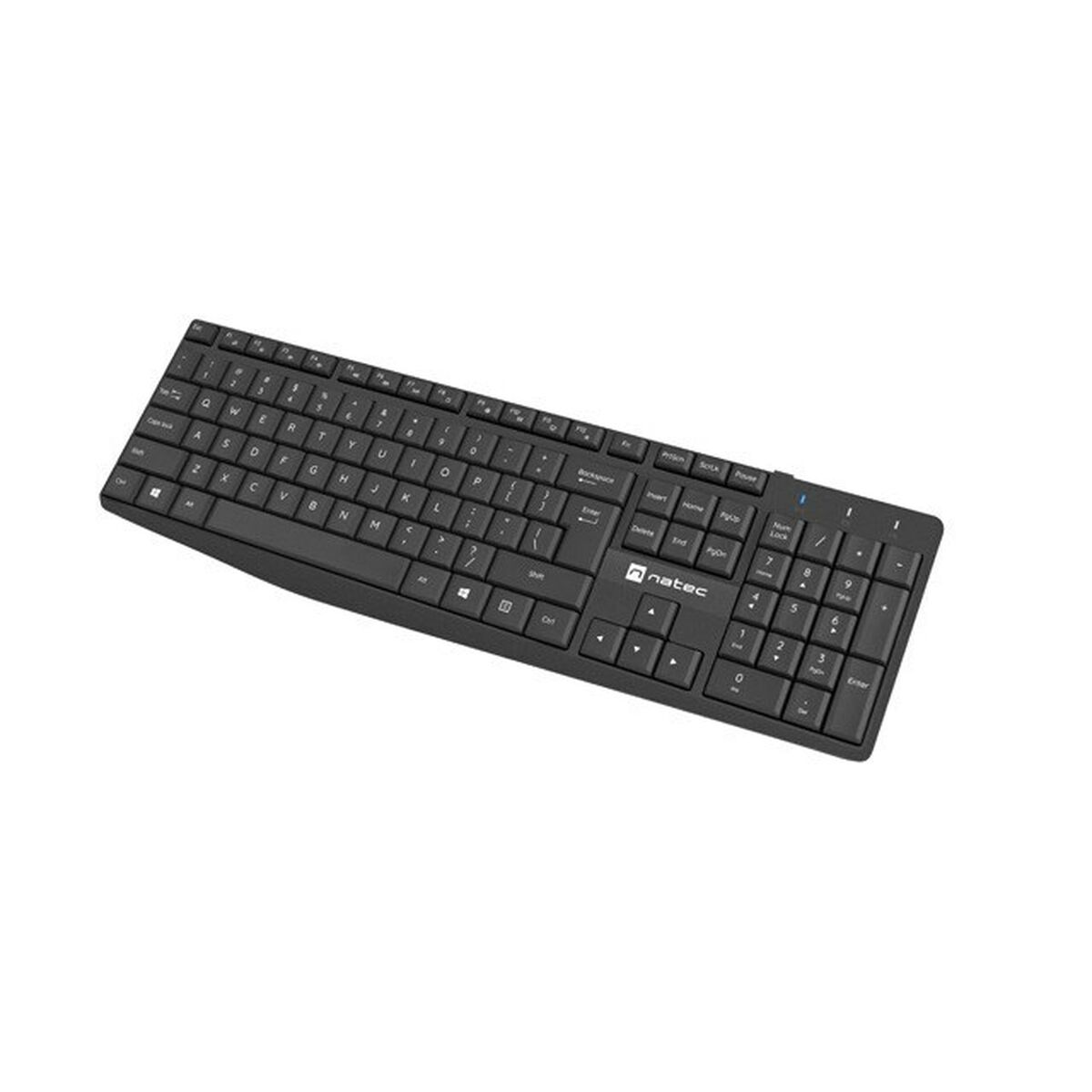 Клавиатура и мышь Natec NZB-1989 Чёрный QWERTY Qwerty US-3
