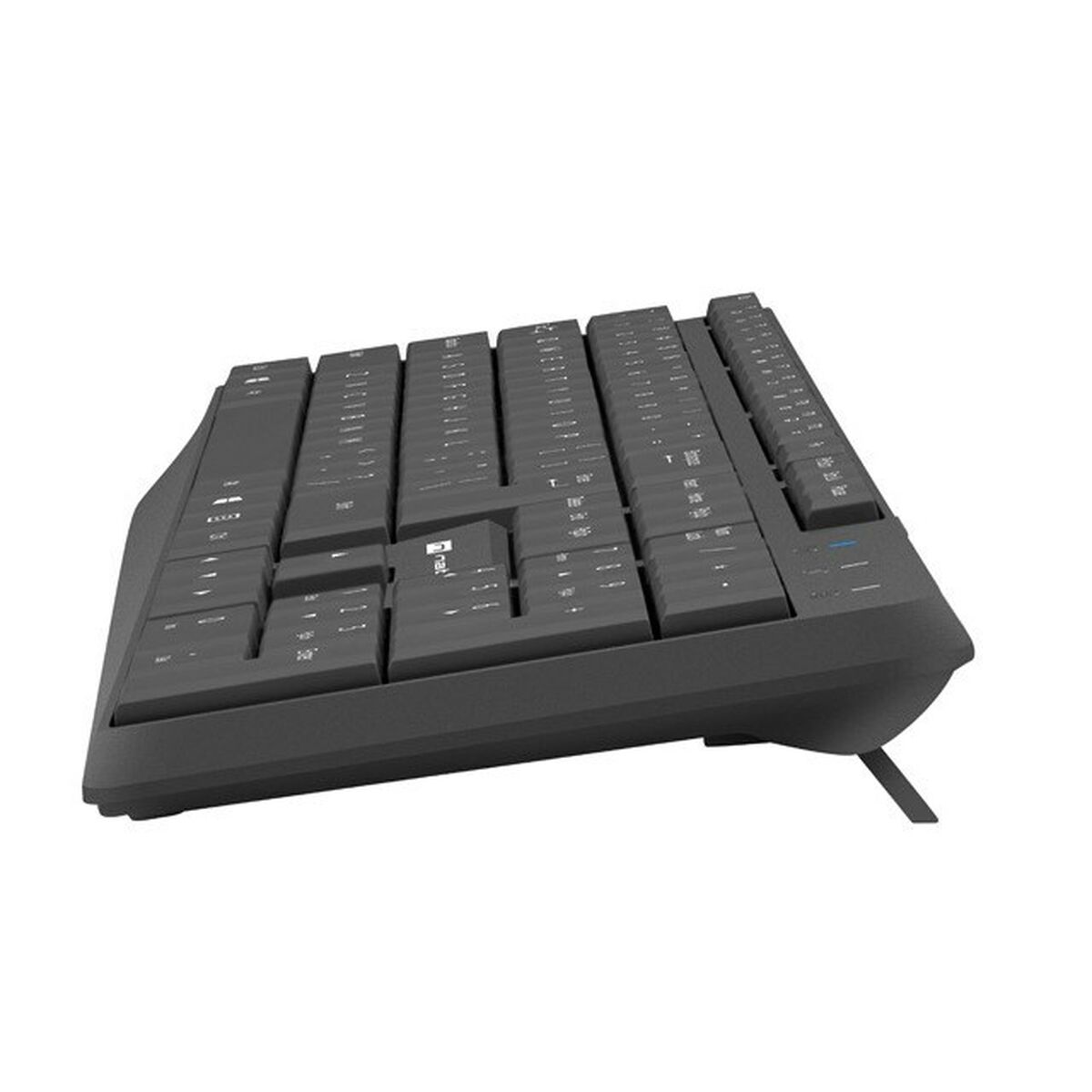 Клавиатура и мышь Natec NZB-1989 Чёрный QWERTY Qwerty US-7