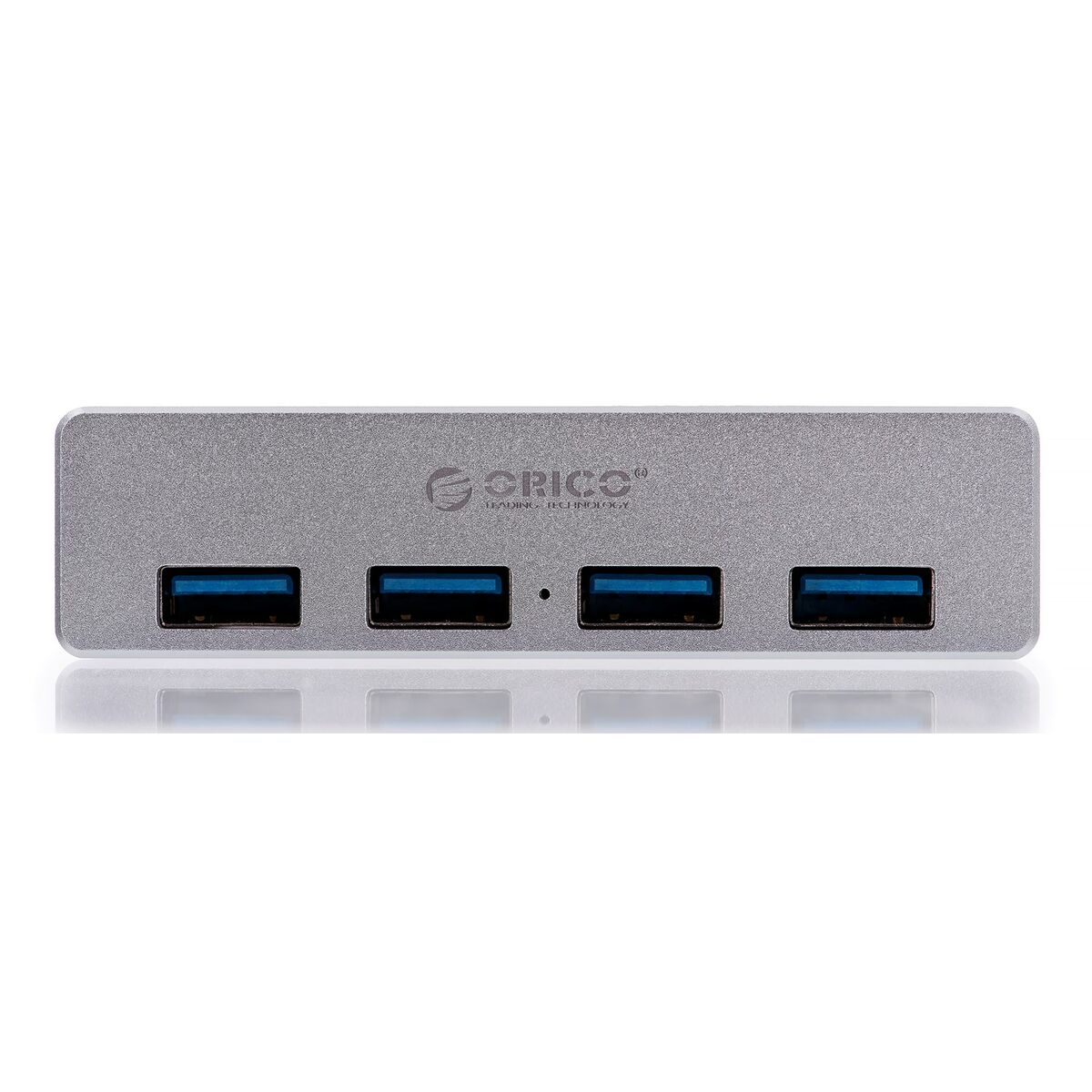 USB-разветвитель Orico ALL-USB3-HUB-4-CLIP Серебристый-2
