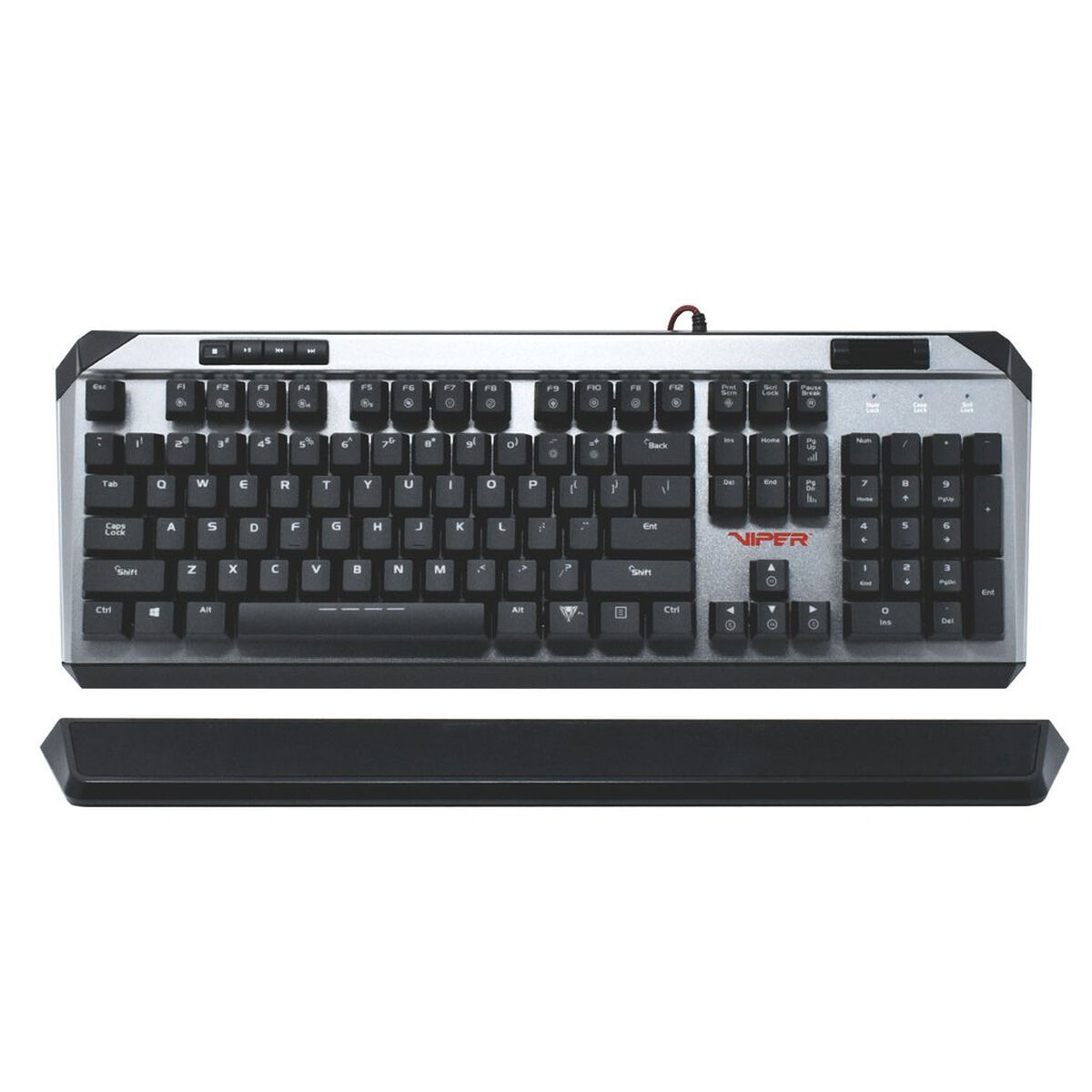 Клавиатура Patriot Memory Viper V765 Чёрный/Серебристый QWERTY-3