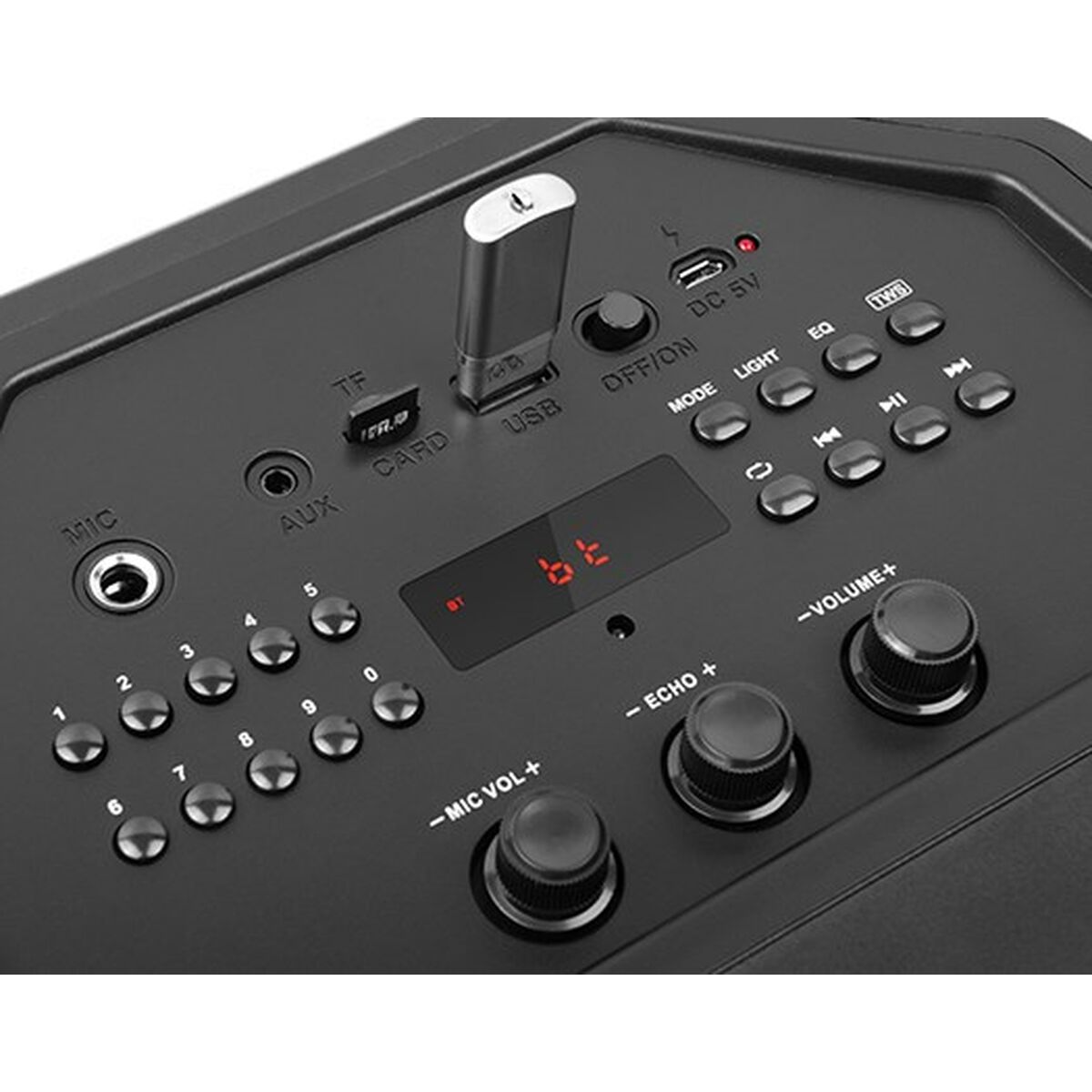 Bluetooth-динамик Real-El REAL-EL X-771 Чёрный Разноцветный-4