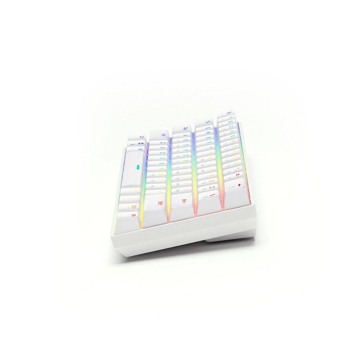 Клавиатура Savio Whiteout Белый Разноцветный Английский QWERTY-4