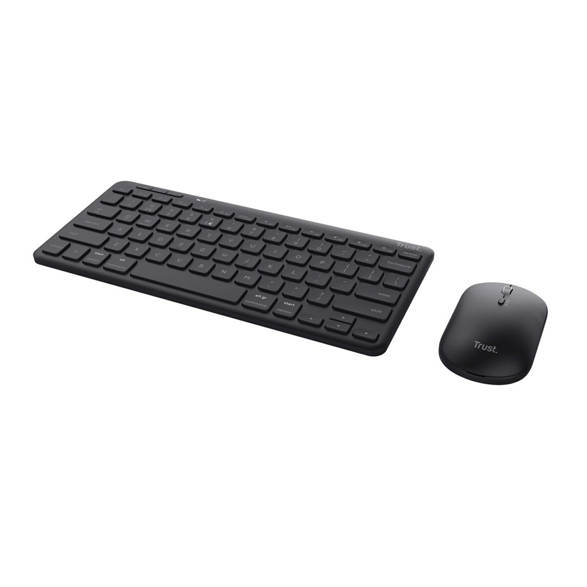 Клавиатура и мышь Trust Lyra Чёрный Монохромный Английский QWERTY-2