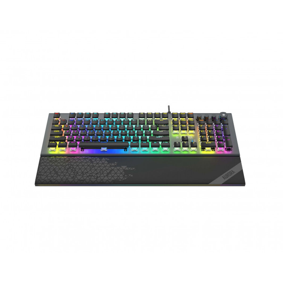 Клавиатура Ibox AURORA K-5 Чёрный Графитовый QWERTY Qwerty US-2