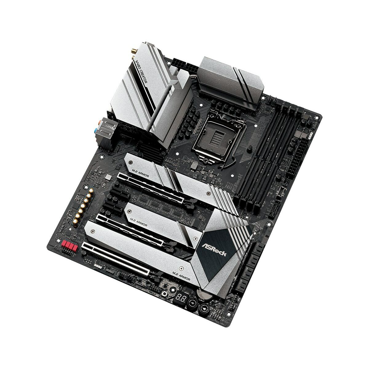 Материнская плата ASRock W480 CREATOR Intel Wi-Fi 6 Intel W480 LGA 1200-3