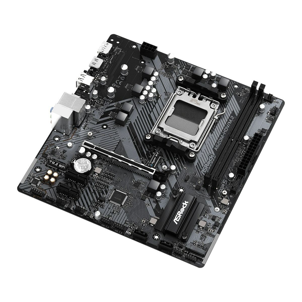 Материнская плата ASRock A620M-HDV/M.2 AMD AM5 AMD A620-4