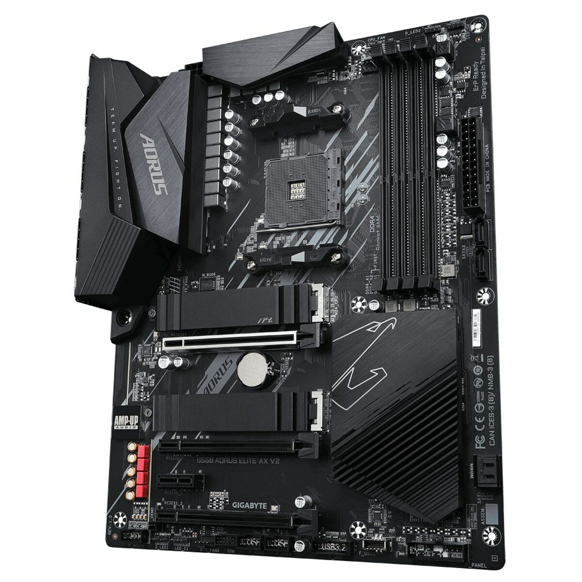 Материнская плата Gigabyte B550 AORUS ELITE AX V2 Intel Wi-Fi 6 AMD B550 AMD AMD AM4-3
