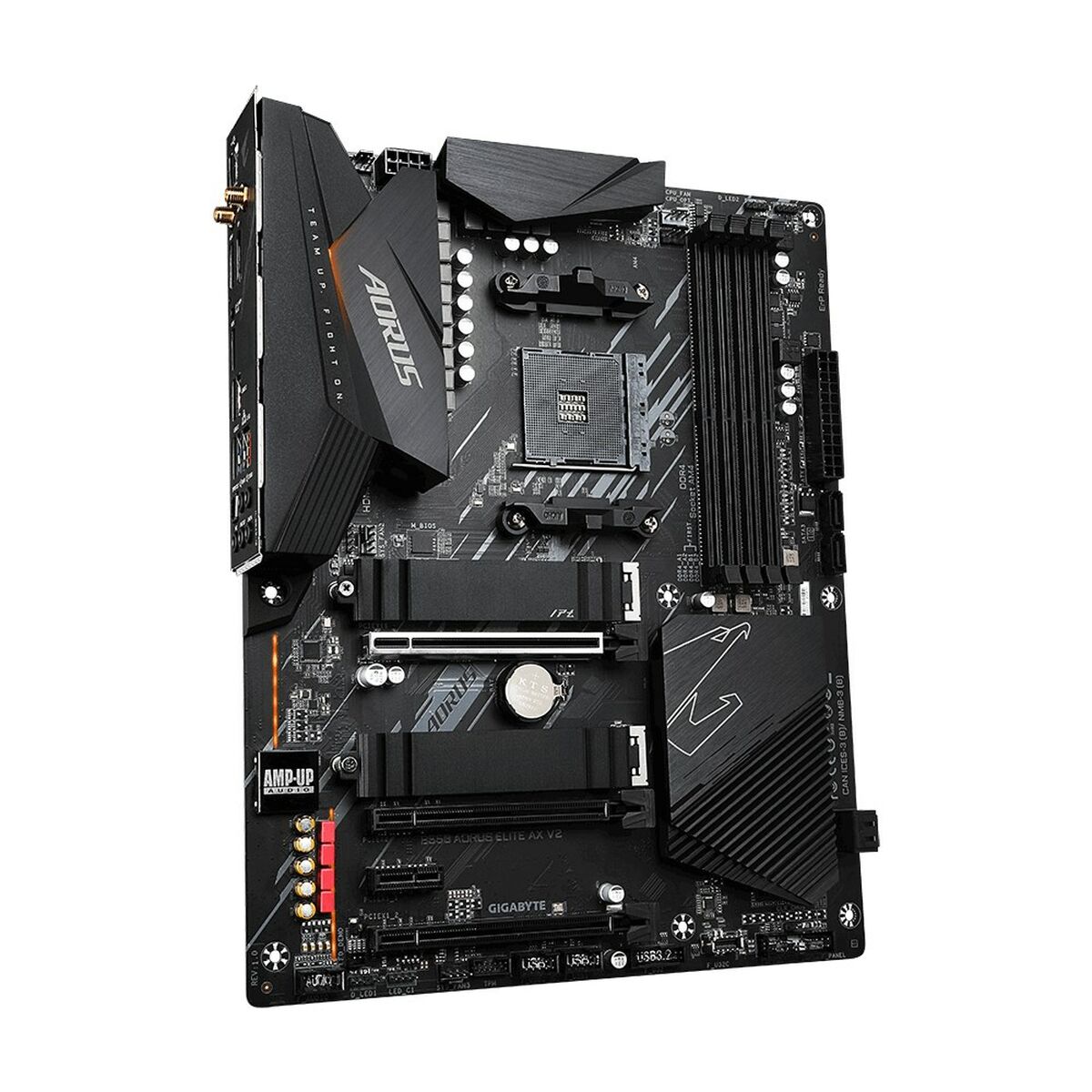 Материнская плата Gigabyte B550 AORUS ELITE AX V2 Intel Wi-Fi 6 AMD B550 AMD AMD AM4-4