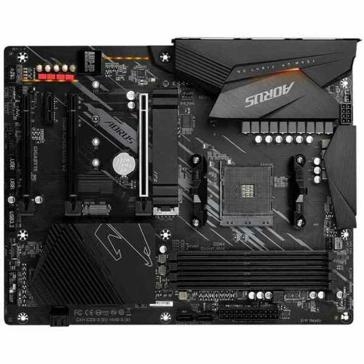 Материнская плата Gigabyte B550 AORUS ELITE V2 ATX AM4 AMD AM4 AMD AMD B550-3