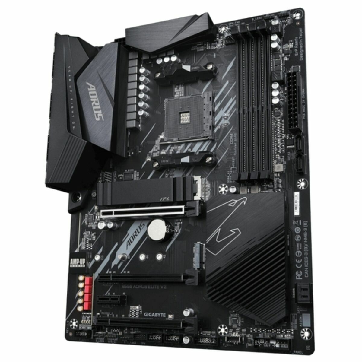 Материнская плата Gigabyte B550 AORUS ELITE V2 ATX AM4 AMD AM4 AMD AMD B550-4