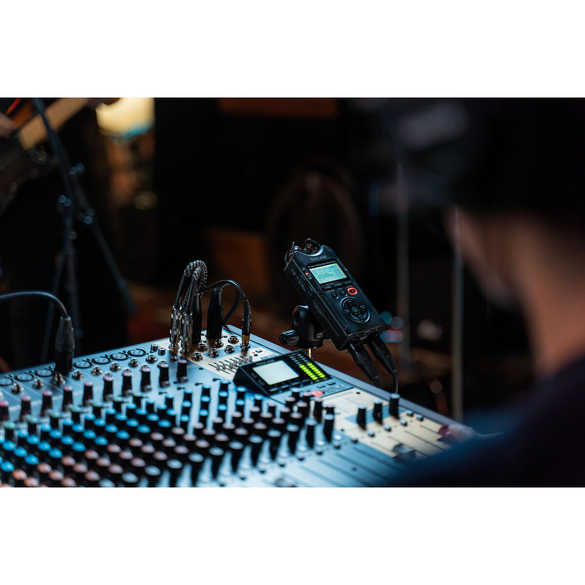 Записывающее устройство Tascam DR-40X Синий Чёрный-2