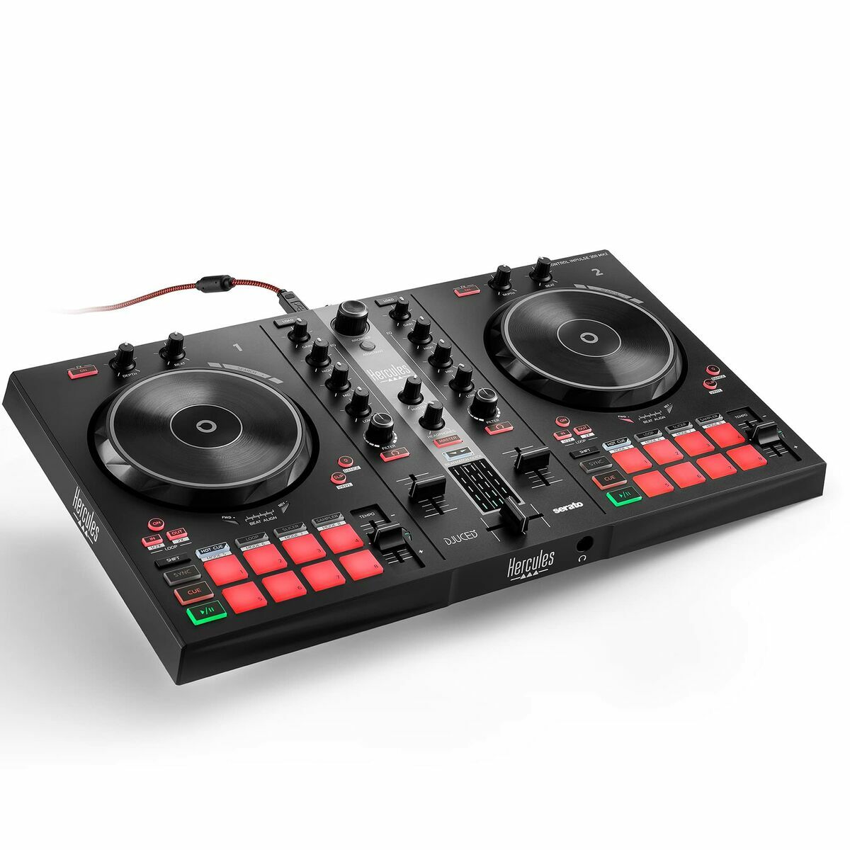 DJ контроллера Hercules-2