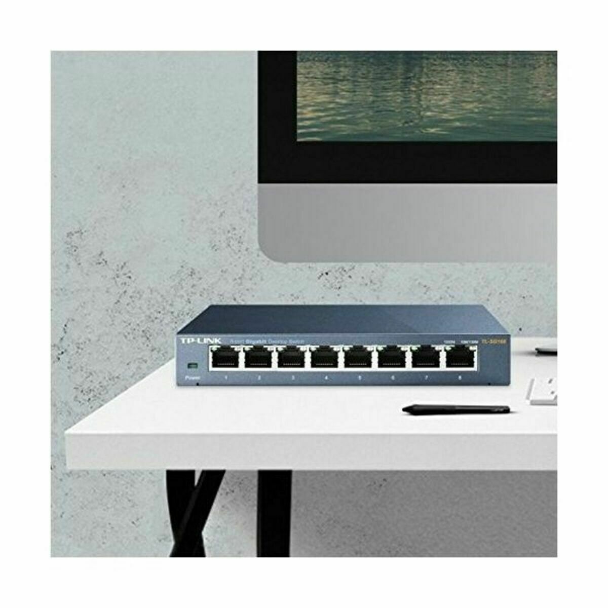 Настольный коммутатор TP-Link TL-SG108 8P Gigabit Auto MDIX-3