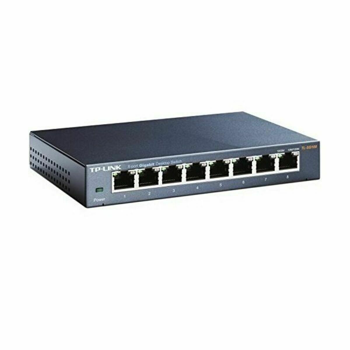 Настольный коммутатор TP-Link TL-SG108 8P Gigabit Auto MDIX-4