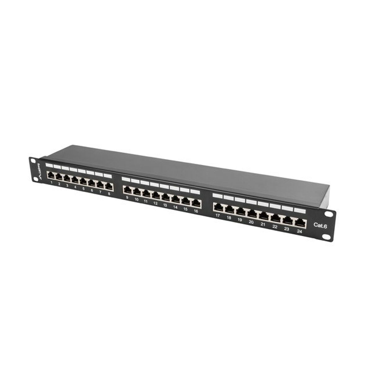 Коммутационная панель 24 порта кат. 6 UTP Lanberg PPS6-1024-B-2