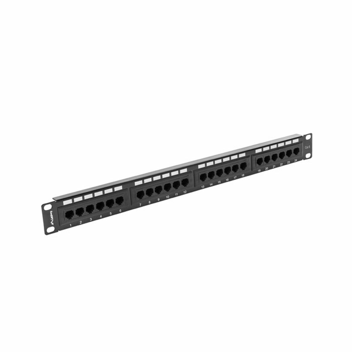 Коммутационная панель 24 порта кат. 6 UTP Lanberg PPU6-1024-B-3