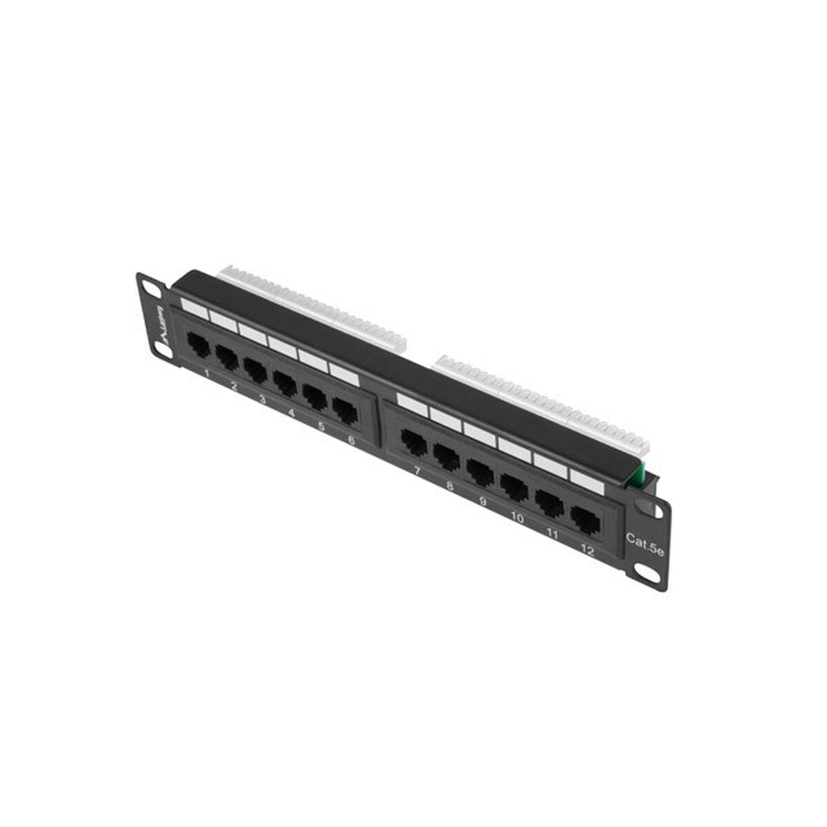 Коммутационная панель 12 портов кат. 5e UTP Lanberg PPU5-9012-B-2
