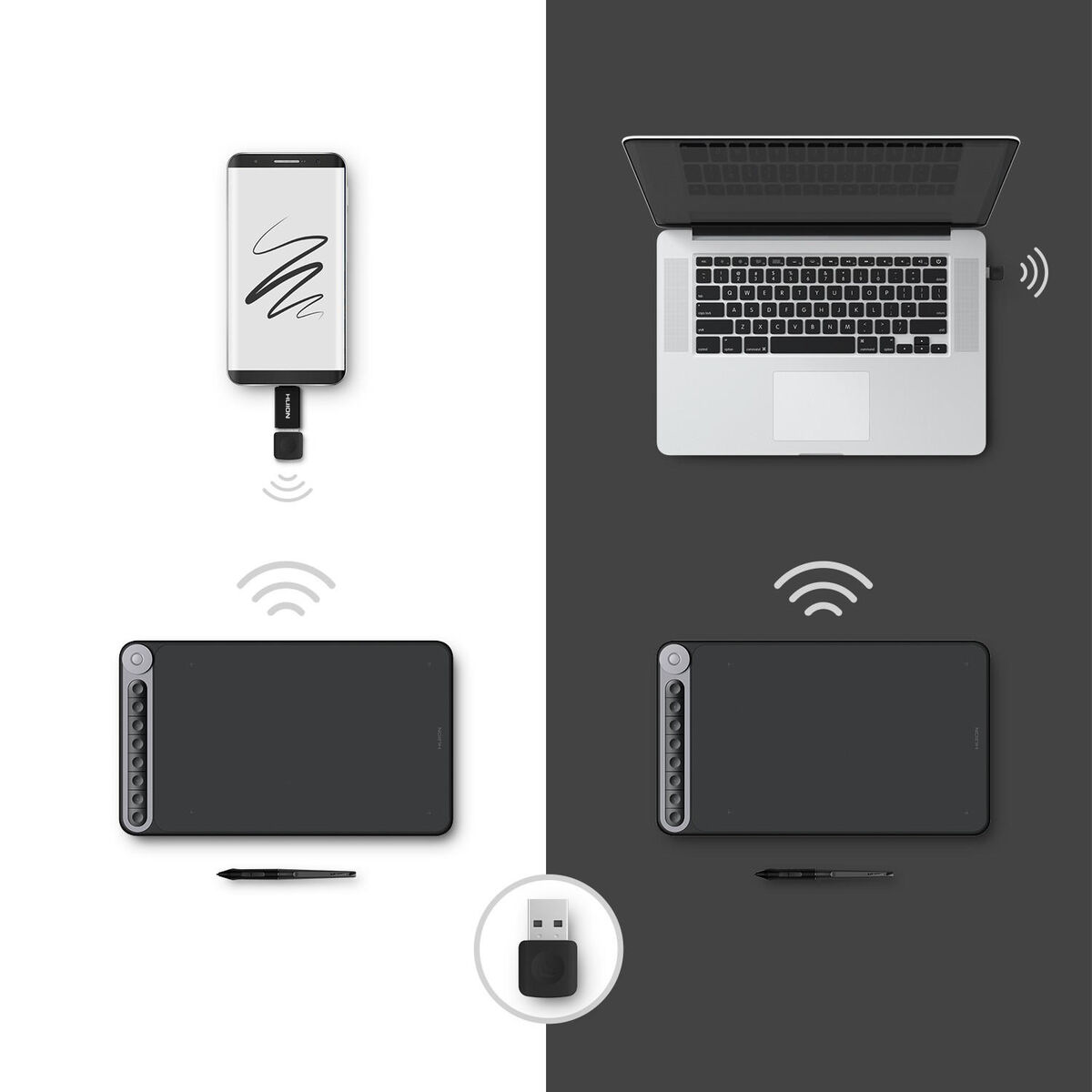 Планшет Huion Q620M-7