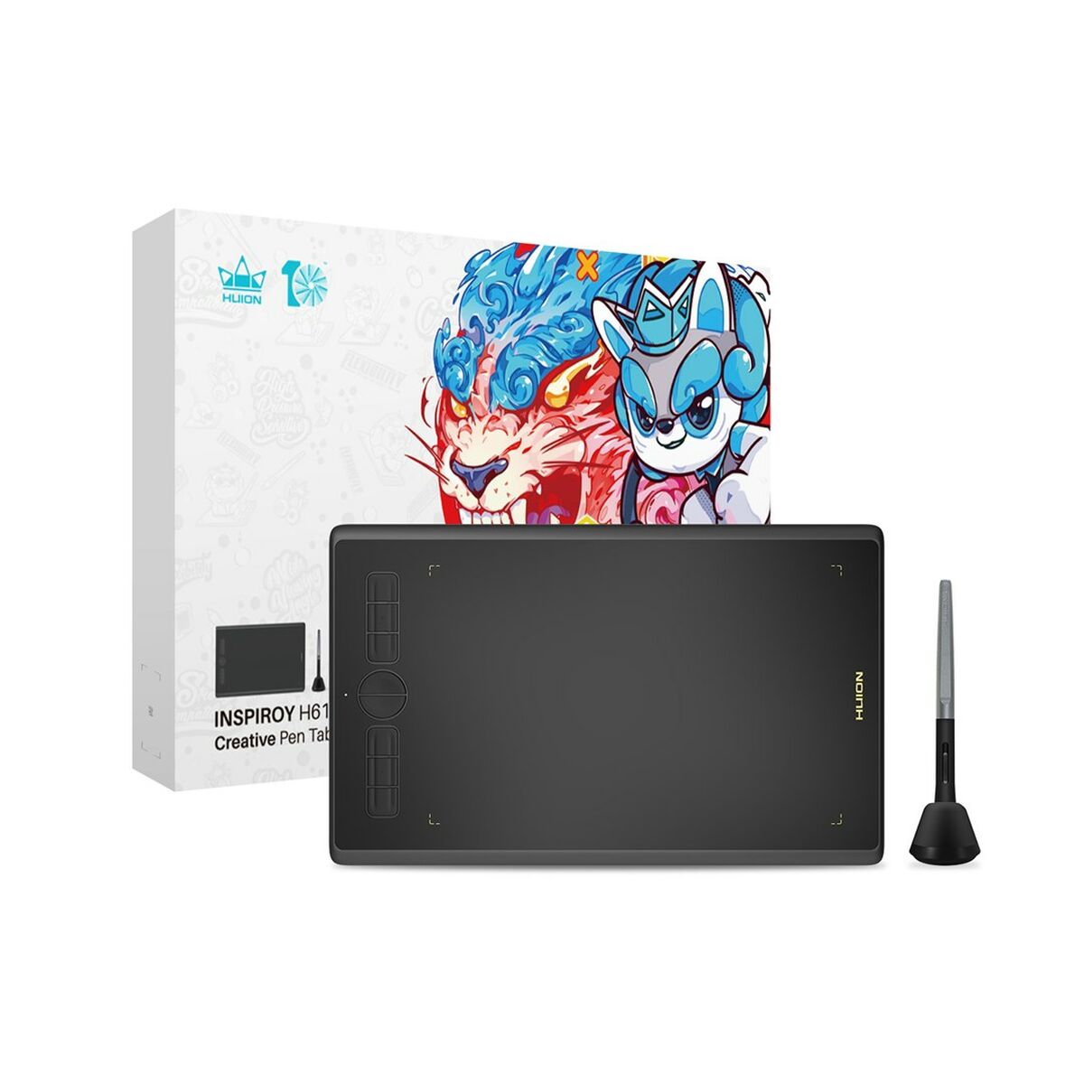 Графический планшет Huion H610X-5