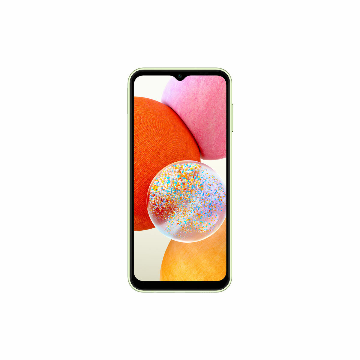 Смартфоны Samsung SM-A145R/DSN Зеленый 6,6 4 GB RAM Octa Core MediaTek Helio G80 Светло-зеленый-3