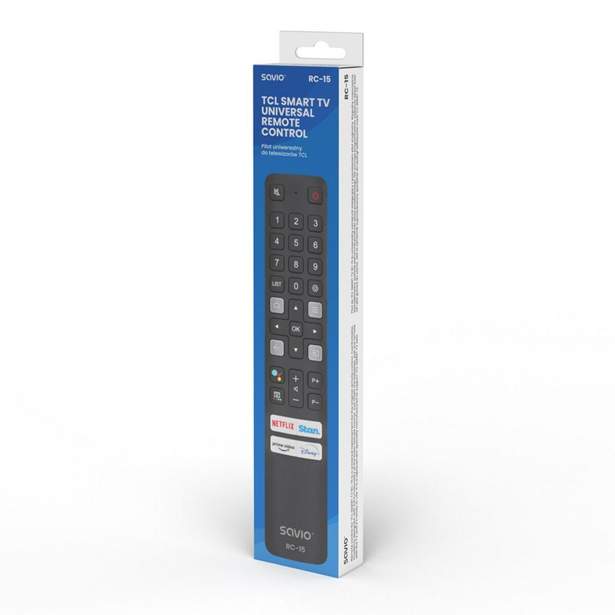 Универсальный пульт управления Savio RC-15-3