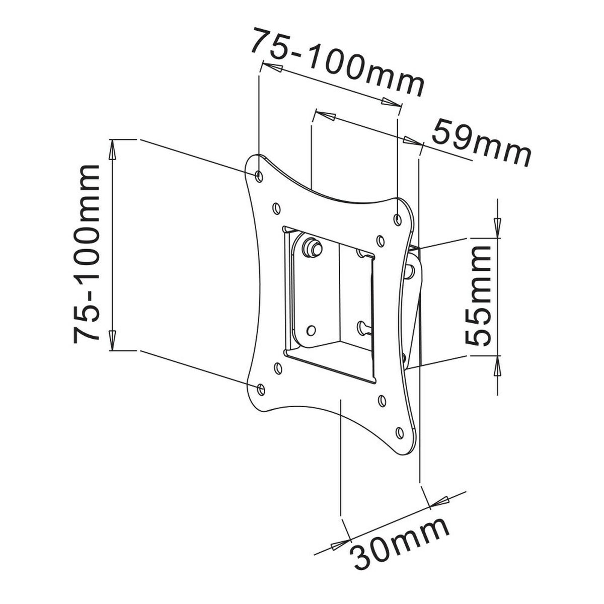 Подставка для ТВ Techly ICA-LCD-900 13 30 15 kg-6