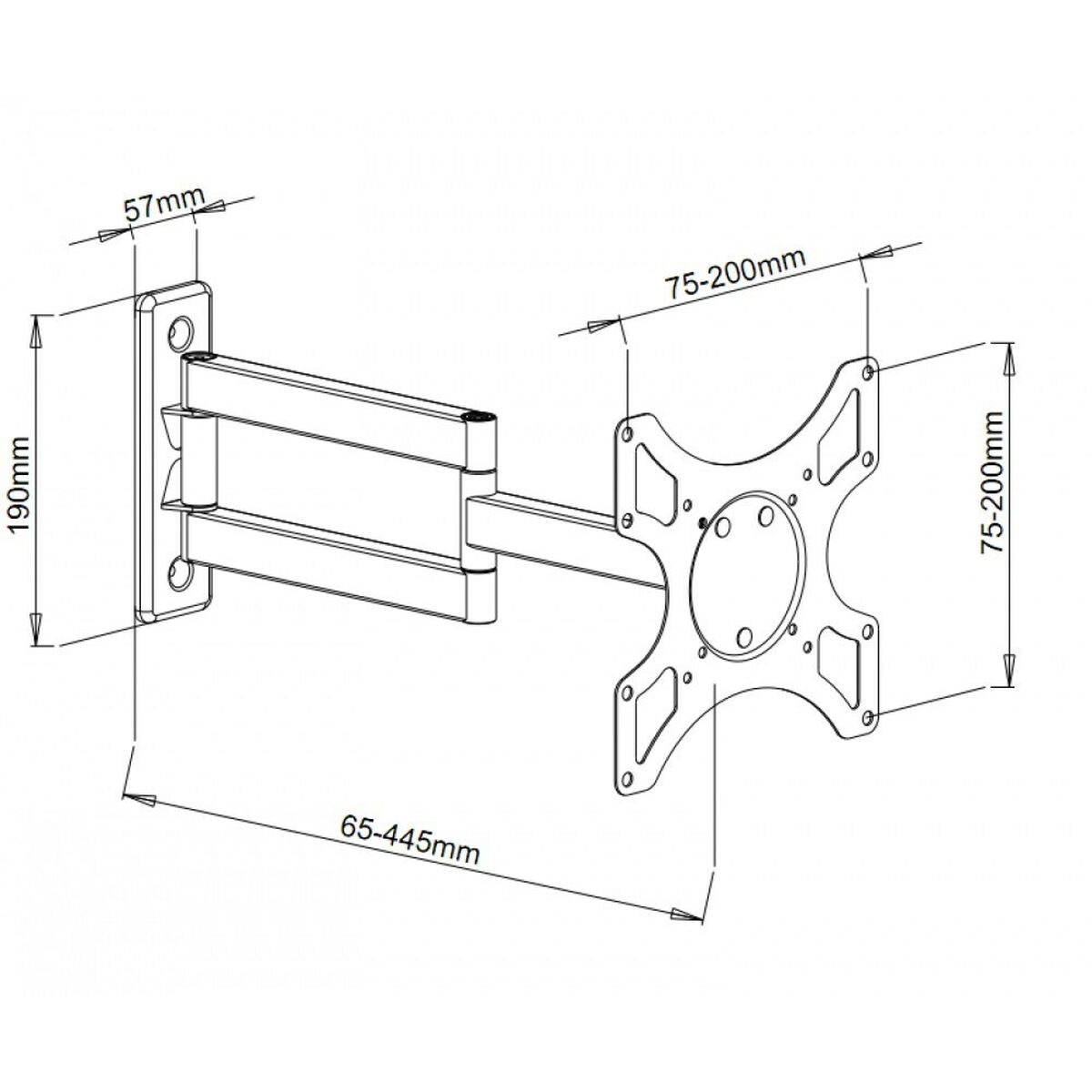Подставка для ТВ Techly ICA-LCD 2903 19 37 25 kg-6