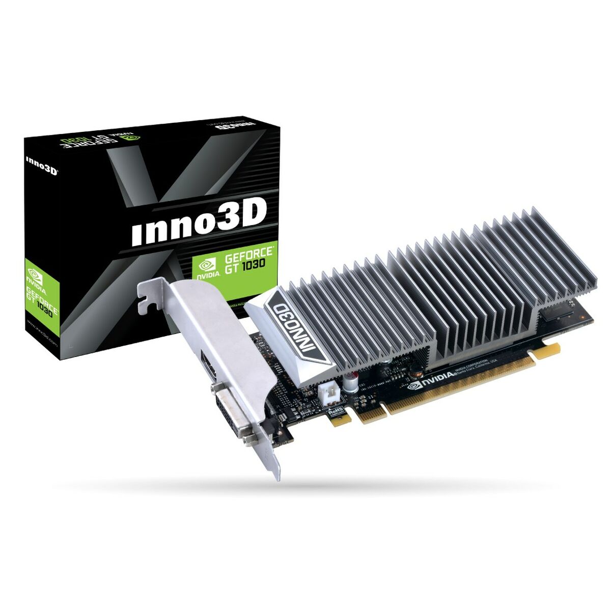 Графическая карта INNO3D N1030-1SDV-E5BL 2 Гб NVIDIA GeForce GT 1030 NVIDIA-2