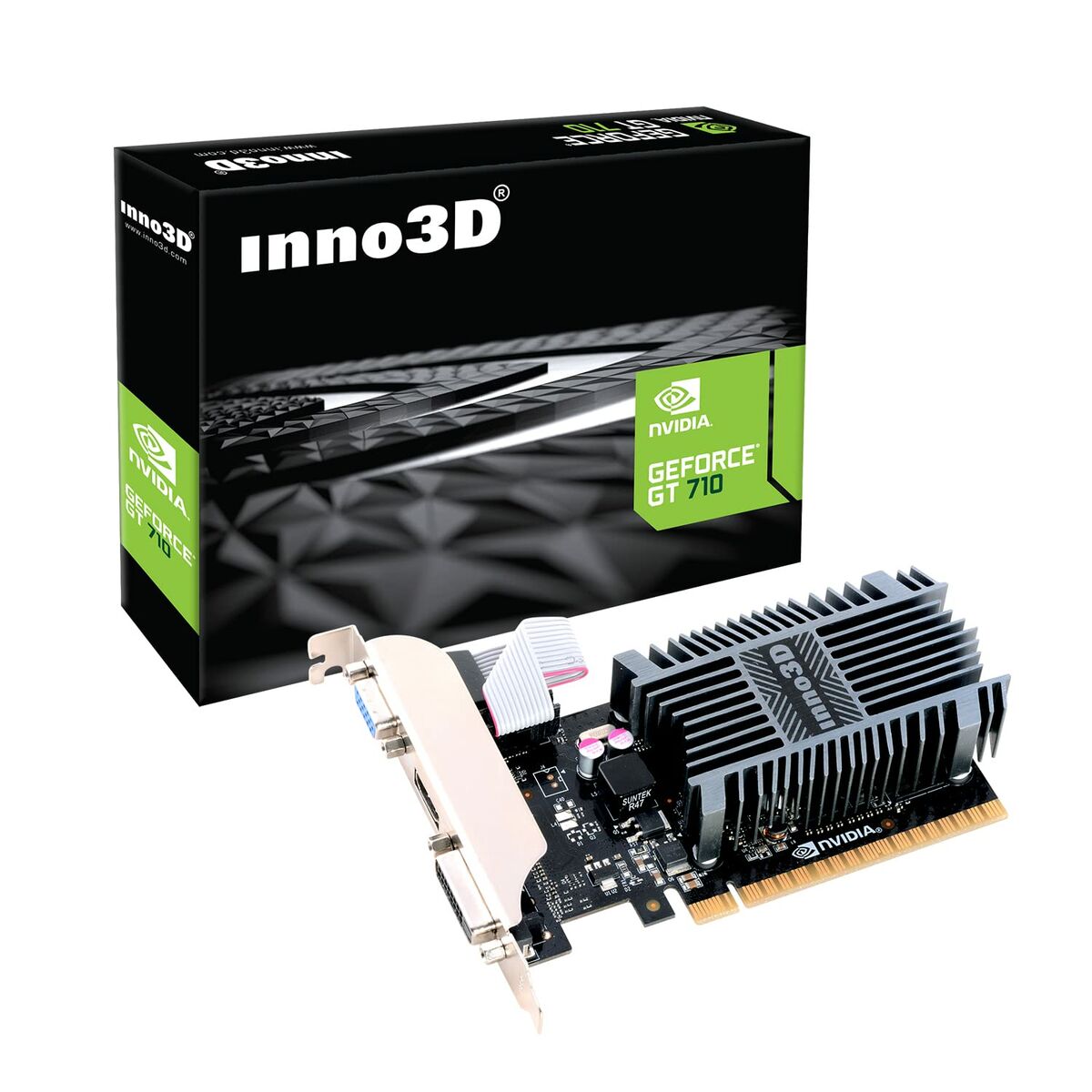 Графическая карта INNO3D N710-1SDV-E3BX NVIDIA GeForce GT 710 NVIDIA 2 Гб-3