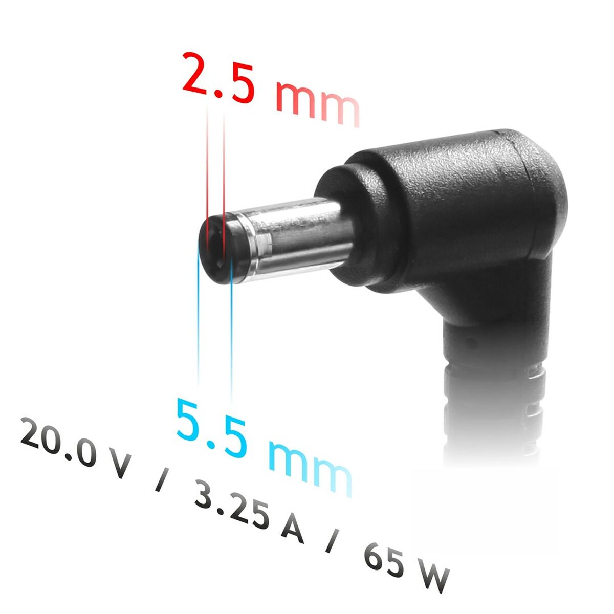 Зарядное устройство для ноутбука Akyga AK-ND-17 65 W-4
