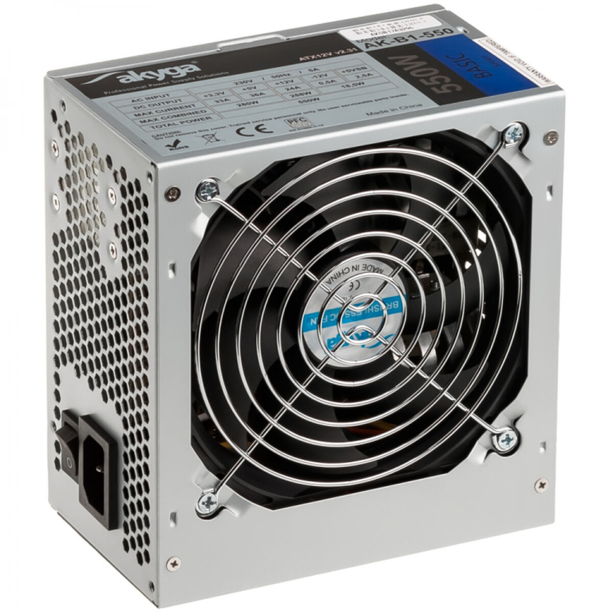 Источник питания Akyga AK-B1-550 ATX 550 W-2