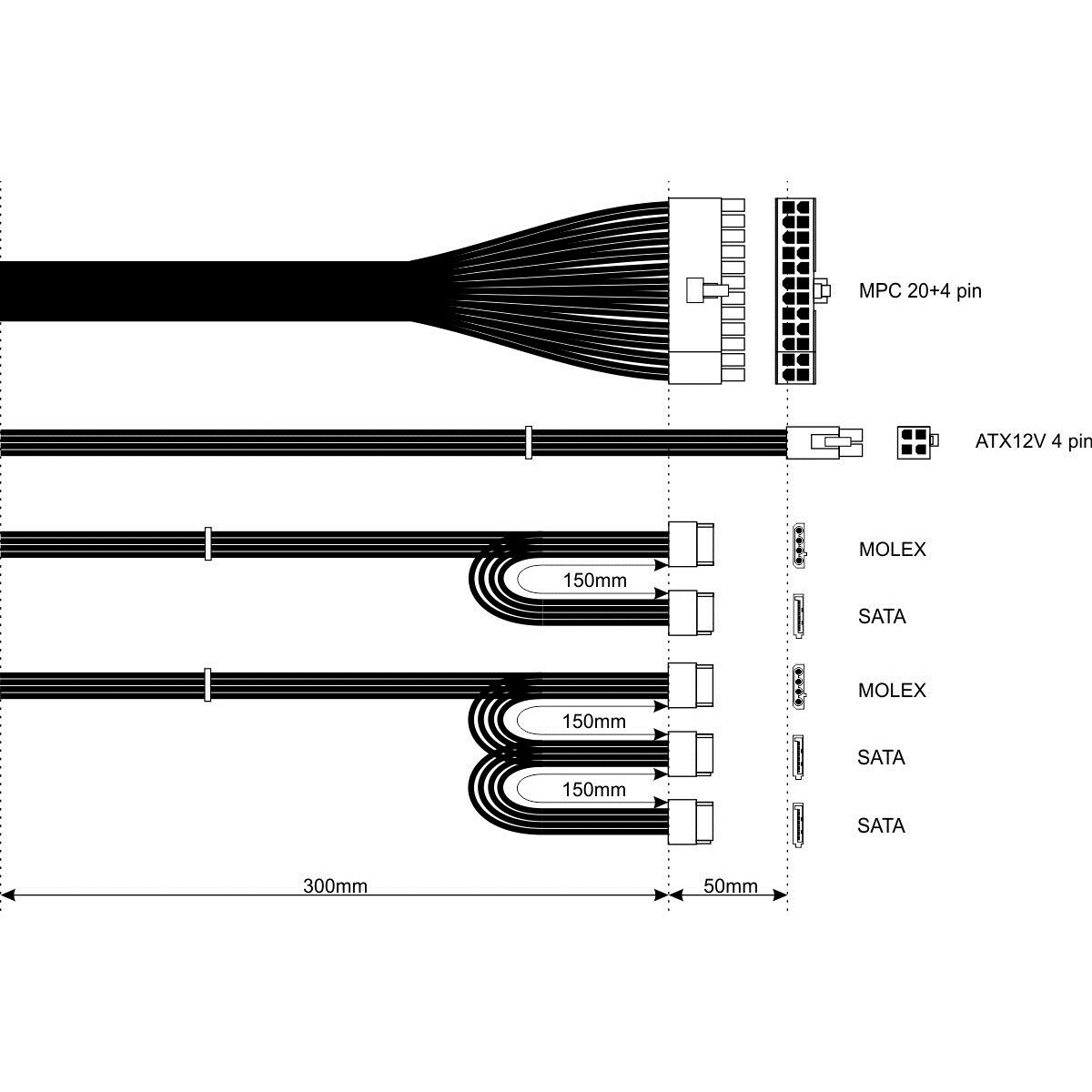 Источник питания Akyga AK-B1-500E 500 W RoHS CE REACH ATX-3